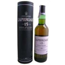 Whisky Laphroaig 15 años...