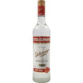 Vodka Stolichnaya 40% 70cl.