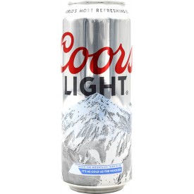 Cerveza Coors Light 4% 50cl