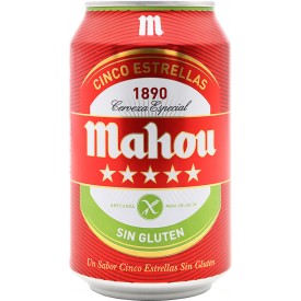 Cerveza Mahou Sin Gluten...