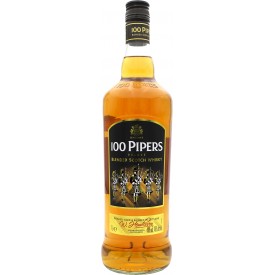 Whisky 100 Pipers 40% 1L