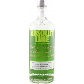 Vodka Absolut Lime 40% 1L.